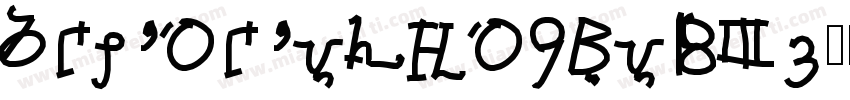 hyruiyunfeisong w字体转换